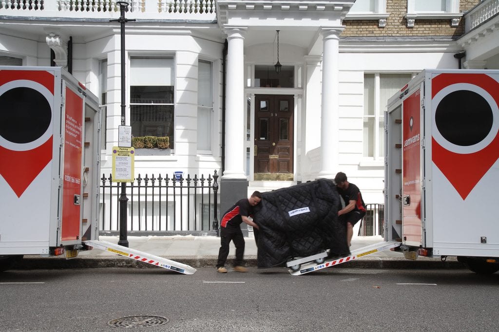 parking for removals in London